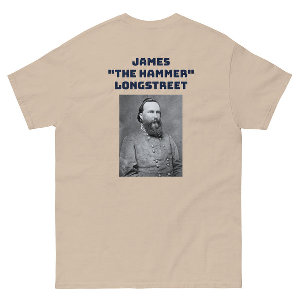 James "The Hammer" Longstreet - The Battle of Gettysburg Podcast T-Shirt