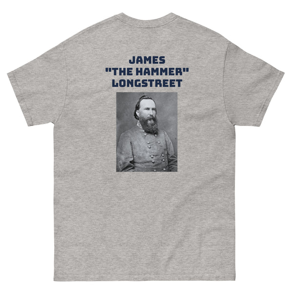 James "The Hammer" Longstreet - The Battle of Gettysburg Podcast T-Shirt