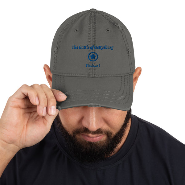 The Battle of Gettysburg Podcast- Distressed Dad Hat