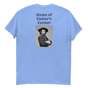 Home of Custer's Corner The Battle of Gettysburg Podcast T- Shirt