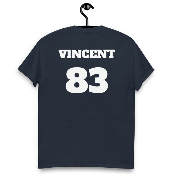 Vincent #83 Dark Blue - The Battle of Gettysburg Podcast Jersey Collection